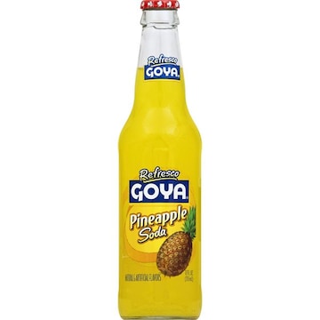 Goya Refresco Soda, Pineapple