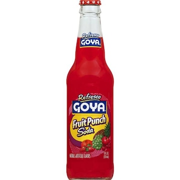 Goya Refresco Soda, Fruit Punch
