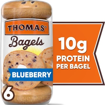 Thomas' Blueberry Bagels, 6 count, 20 oz