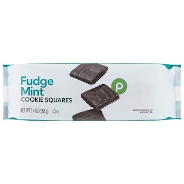 Publix Cookie Squares, Fudge Mint