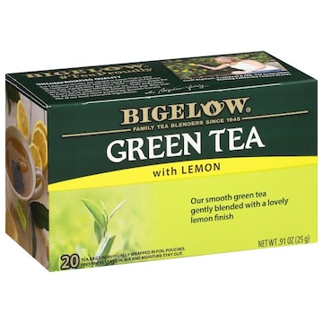 Bigelow Bigelow Green Tea with Lemon 20 TB, 20 individually wrapped tea bags