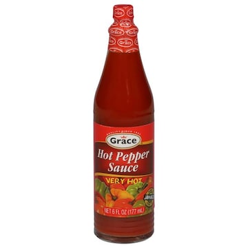 Grace Hot Pepper Sauce, Very Hot