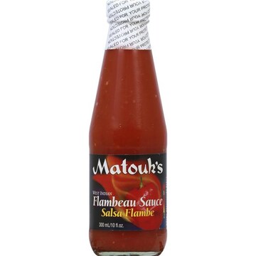 Matouk's Flambeau Sauce, West Indian, Salsa Flambe