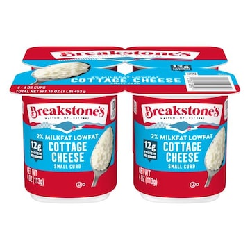 Breakstone's Cottage Cheese, 2% Milkfat, Lowfat, Small Curd