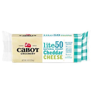 Cabot Creamery Lite50 Sharp Cheddar Cheese