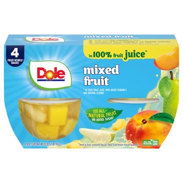 Dole in 100% Fruit Juice Mixed Fruit