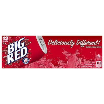 Big Red Soda, 12 Pack