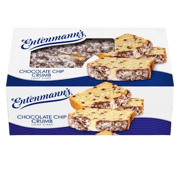 Entenmann's Chocolate Chip Crumb Chocolate Chip Loaf Cake, 13.5 oz