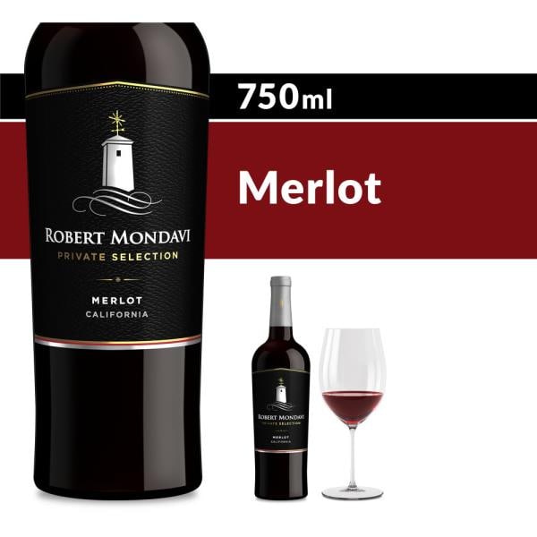 Robert Mondavi Private Selection Merlot Red Wine Publix Super Markets