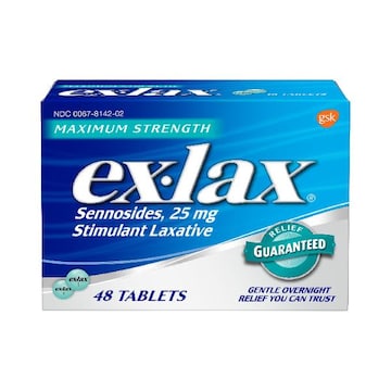 Ex-Lax ex-lax Maximum Strength Stimulant Constipation Relief Pills for Occasional Constipation