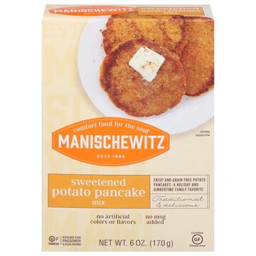Manischewitz Mix, Potato Pancake, Sweetened