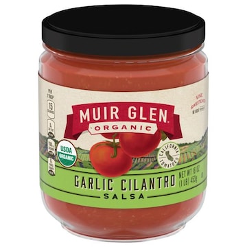 Muir Glen Salsa, Organic, Garlic Cilantro
