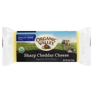 Organic Valley Cheese, Sharp Cheddar