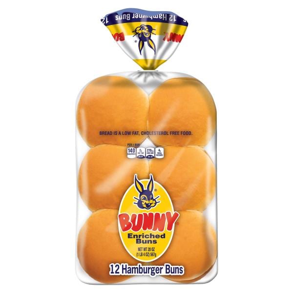 Bunny Hamburger Buns, Enriched | Publix Super Markets