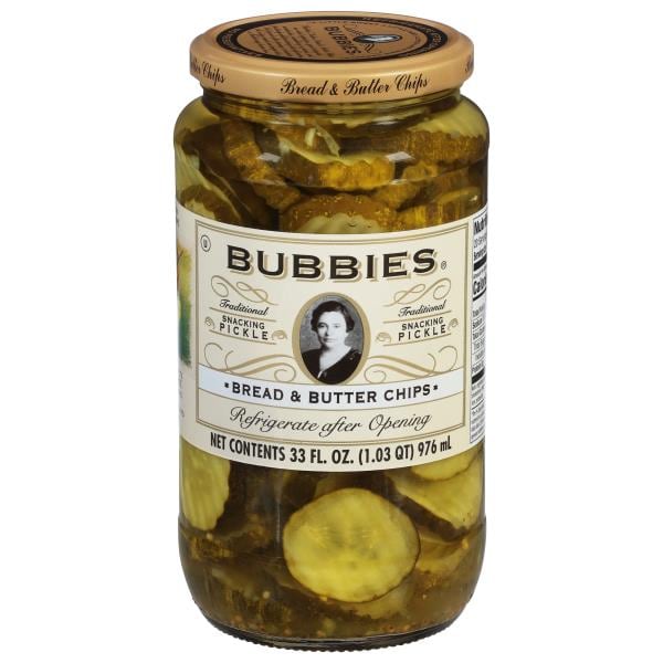 Bubbies Pickle, Bread & Butter Chips, Snacking Publix Super Markets