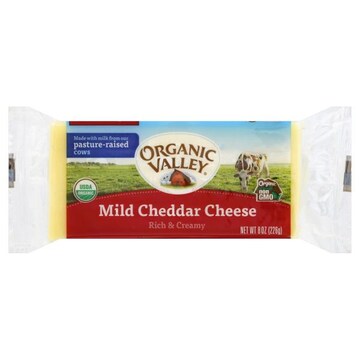 Organic Valley Cheese, Mild Cheddar