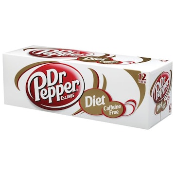 Dr Pepper Soda, Diet, Caffeine Free