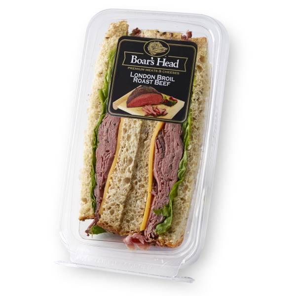 Boars Head London Broil Roast Beef Wedge Sandwich Publix Super Markets 9033