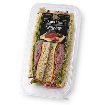 Boar's Head London Broil Roast Beef Wedge Sandwich