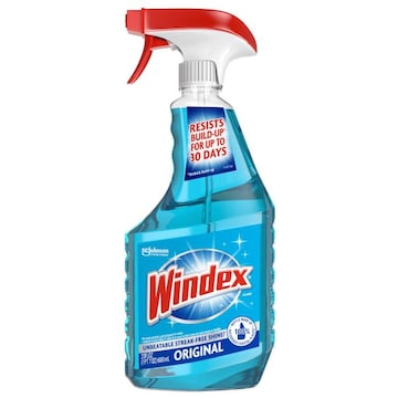 Windex ® Glass Cleaner, Original Blue, Spray Bottle, 23 fl oz