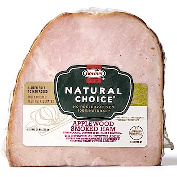 Hormel Natural Choice Applewood Smoked, Quarter Ham