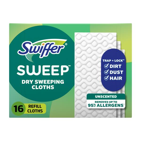 Swiffer Sweeper | SWEEP SWEEP + MOP DELUXE Dry Sweeping Cloth