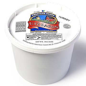 Prestage Foods Turkey Gizzards, Frozen
