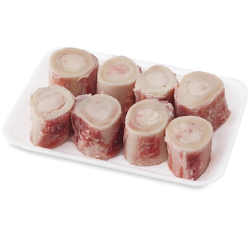 Beef Marrow Bones, Center-Cut Sliced Frozen