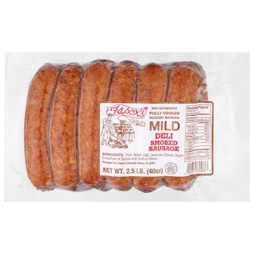 Fason's Deli Mild Hickory Smoked Smoked Sausage