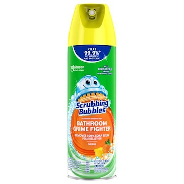 Scrubbing Bubbles Bathroom Grime Fighter, Disinfectant, Citrus