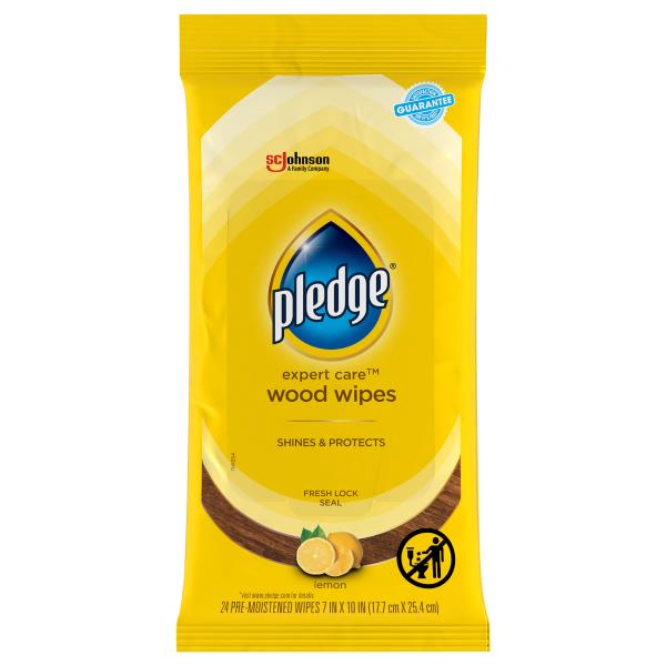 Pledge Expert Care Lemon Wood Wipes | Publix Super Markets