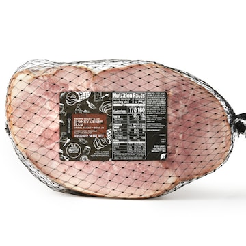 Publix Spiral-Sliced Ham; Half, Brown Sugar Glaze Packet; Bone Infully Cooked
