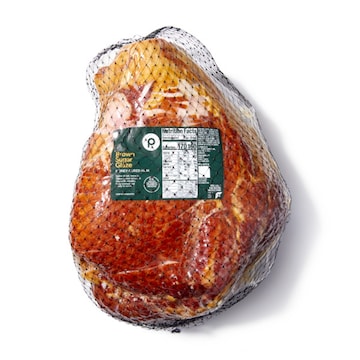 Publix Spiral-Sliced Ham; Whole, Brown Sugar Glaze Packet;Bone Infully Cooked