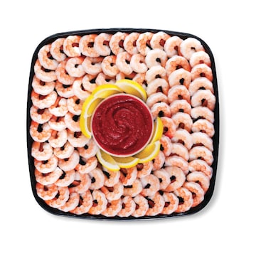 Captains Choice Shrimp Platter, Small, Net Wt. 32 Oz, Ready to Eat
