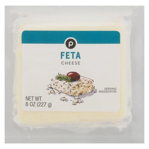 Publix Traditional Feta, Chunk Cheese Publix Super Markets
