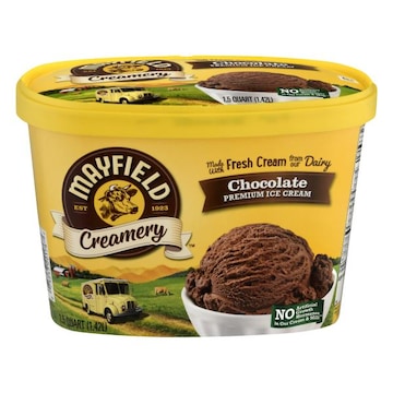 Mayfield Creamery Ice Cream, Premium, Chocolate