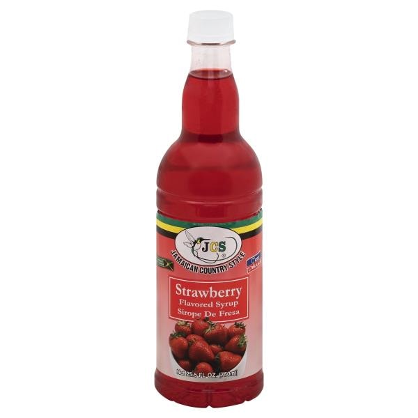 Jcs Flavored Syrup, Strawberry Publix Super Markets