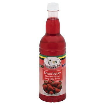 Jcs Flavored Syrup, Strawberry