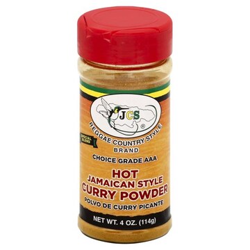 Jcs Curry Powder, Hot Jamaican Style