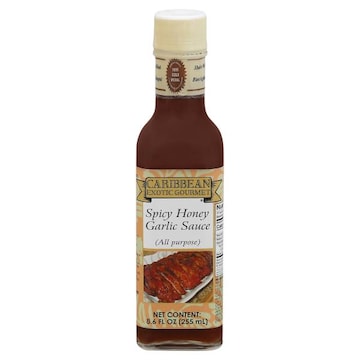 Caribbean Exotic Gourmet Sauce, Spicy Honey Garlic