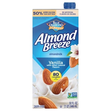 Blue Diamond Almonds Almond Breeze Dairy-Free Vanilla Almondmilk