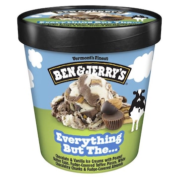 Ben & Jerry's Everything But The…® Chocolate & Vanilla Ice Cream Pint
