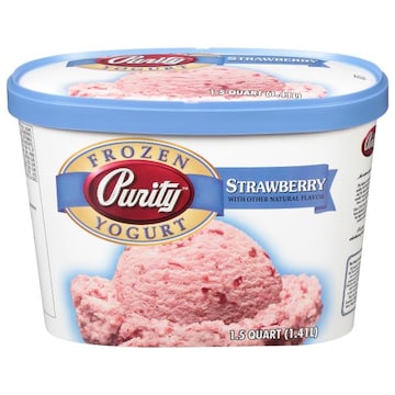 Purity Frozen Yogurt, Strawberry