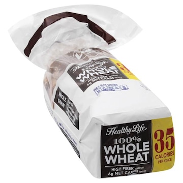 Lewis Healthy Life Bread, 100% Whole Wheat