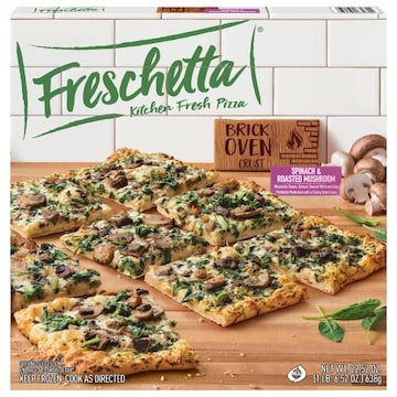 Freschetta Spinach & Roasted Mushroom Brick Oven Crust Frozen Pizza