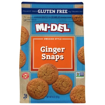 Mi-Del Cookies, Ginger Snaps, Swedish Style