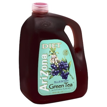 Arizona Green Tea, Blueberry, Diet