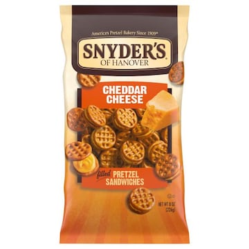 Snyder's of Hanover® Pretzels Sandwiches, Cheddar Cheese, Filled