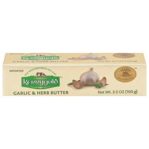 Kerrygold Butter GrassFed Pure Irish Garlic & Herb Butter Stick