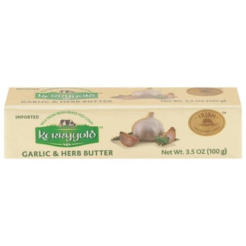 Kerrygold Butter Grass-Fed Pure Irish Garlic & Herb Butter Stick